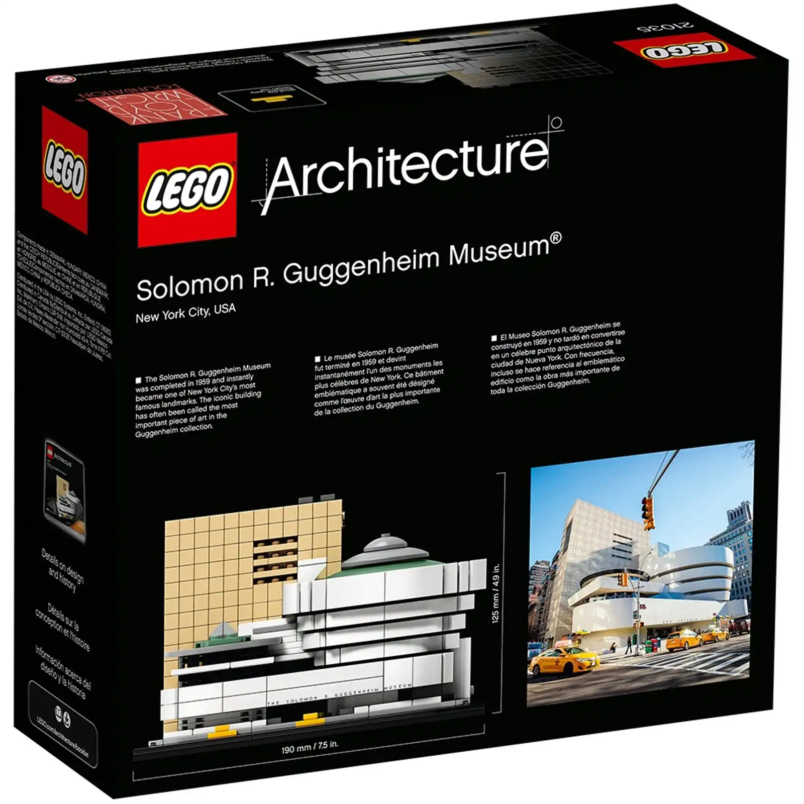 Zdjecie zestawu LEGO 21035 Architecture Muzeum Solomona R. Guggenheima 2