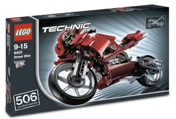Zdjecie zestawu LEGO 8420 Technic Motocykl 1