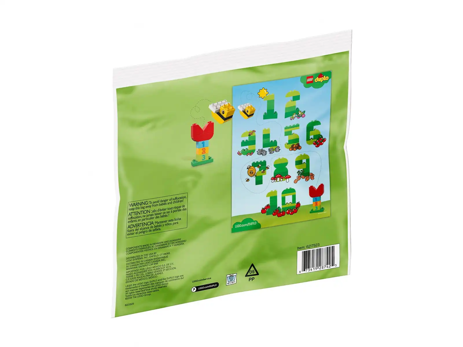 Zdjecie zestawu LEGO 40304 Duplo Nauka cyferek 2