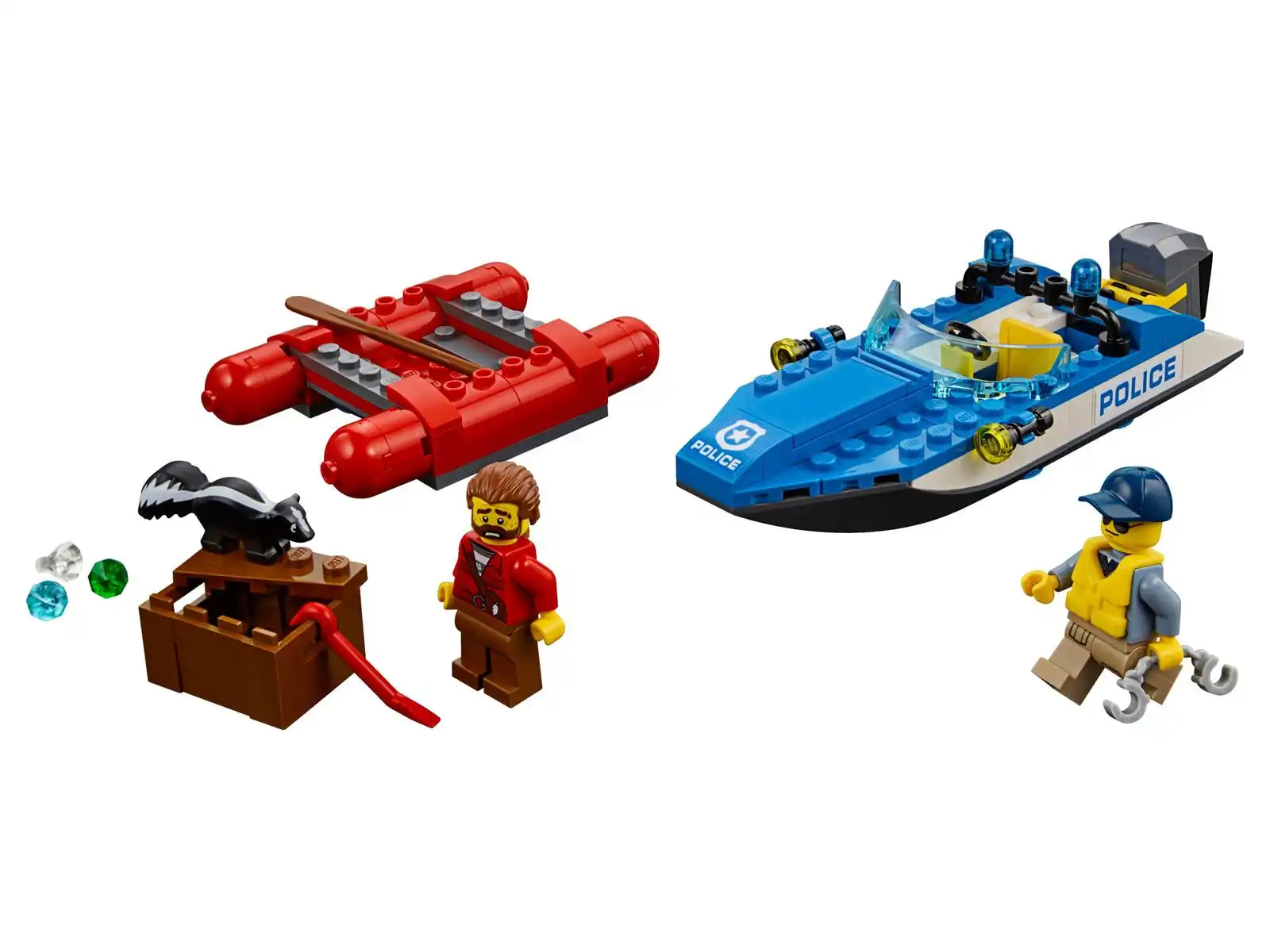 Zdjecie zestawu LEGO 60176 City Ucieczka rzeką 1