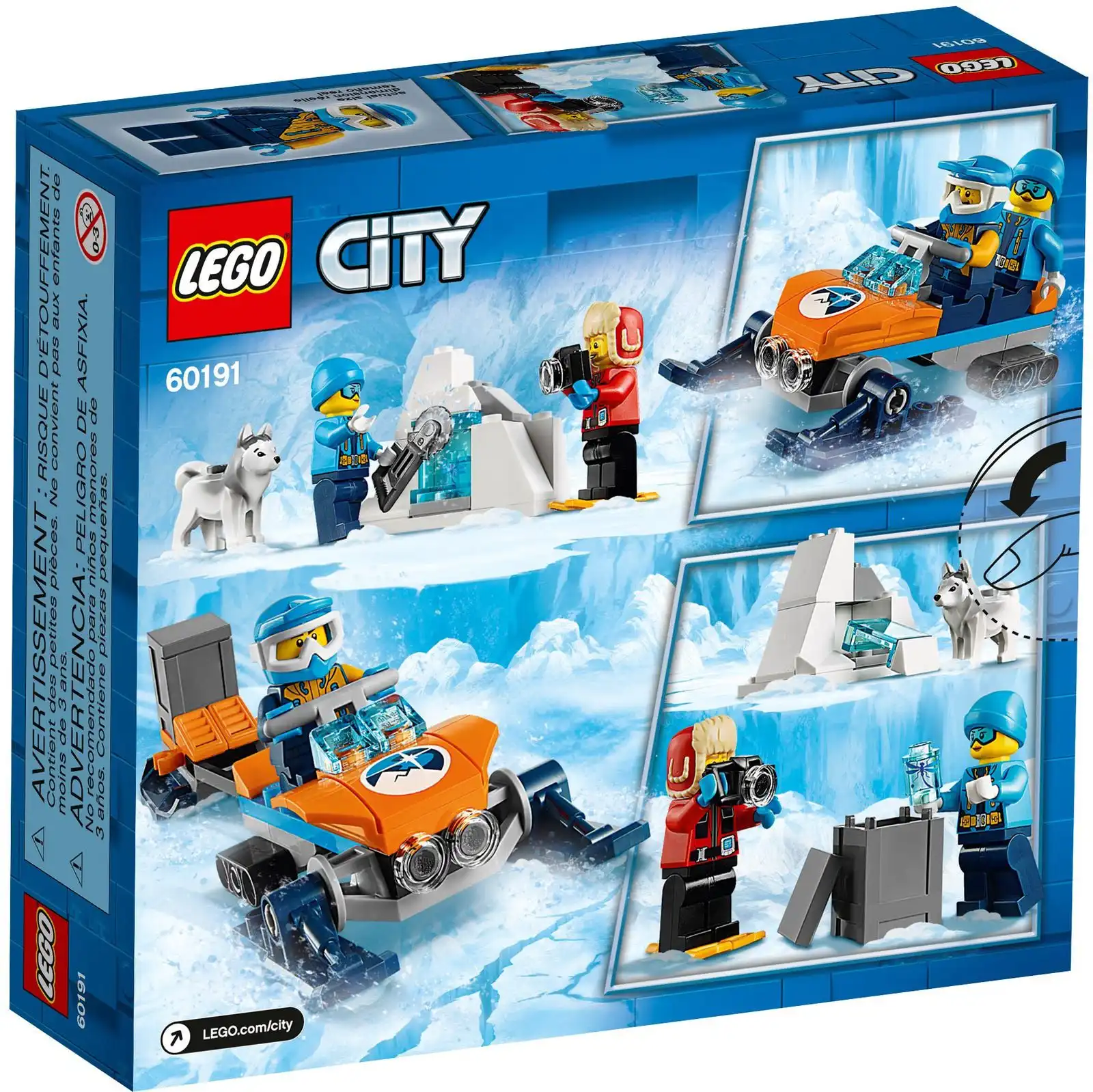 Zdjecie zestawu LEGO 60191 City Arktyczny zespół badawczy 2