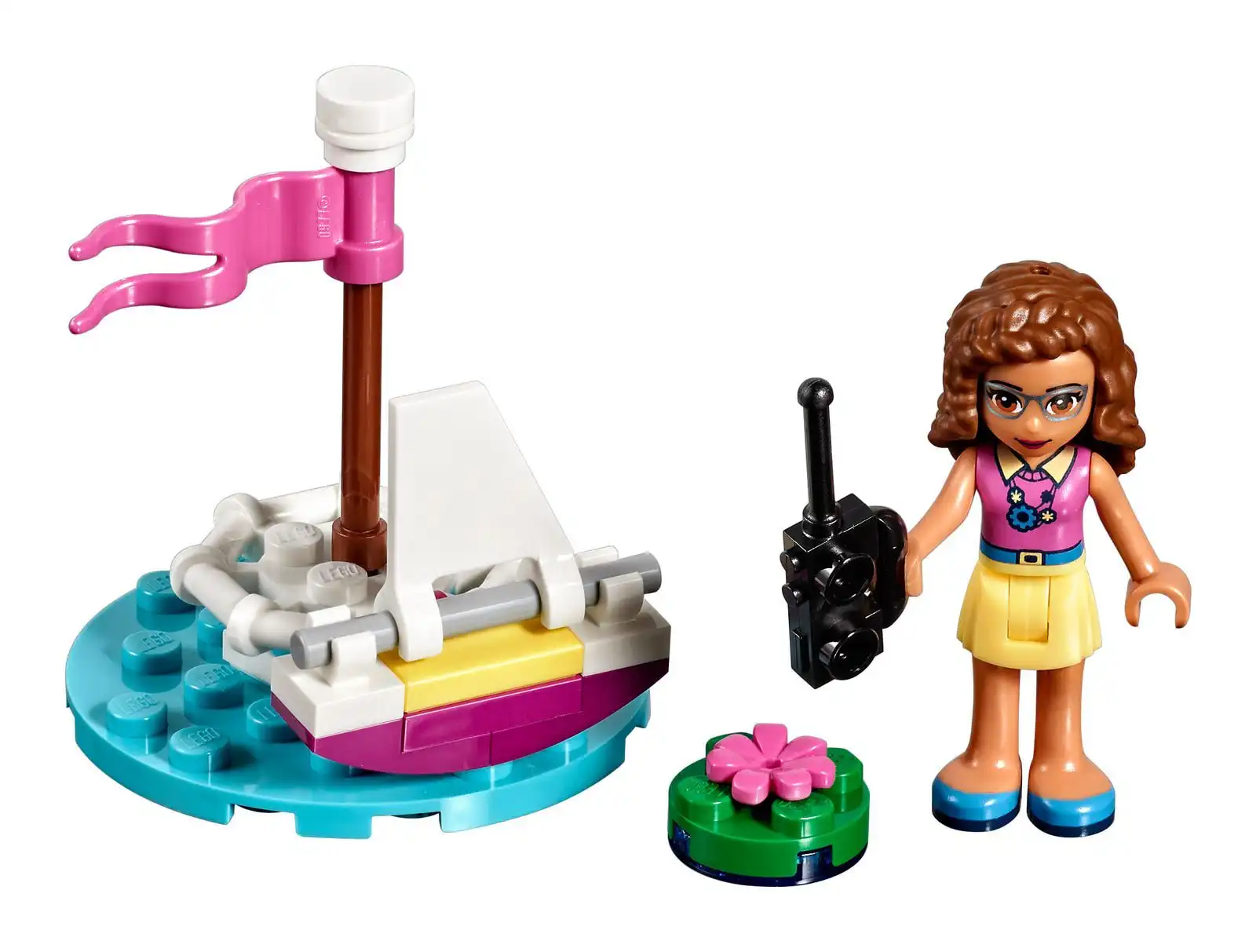Zdjecie zestawu LEGO 30403 Friends Zdalnie sterowana łódź Olivii 1