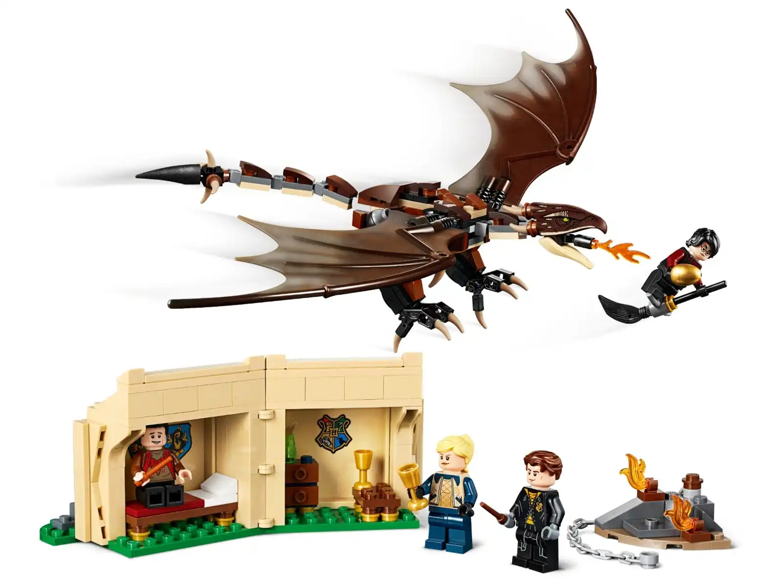 Zdjecie zestawu LEGO 75946 Harry Potter Rogogon węgierski na Turnieju Trójmagicznym 4