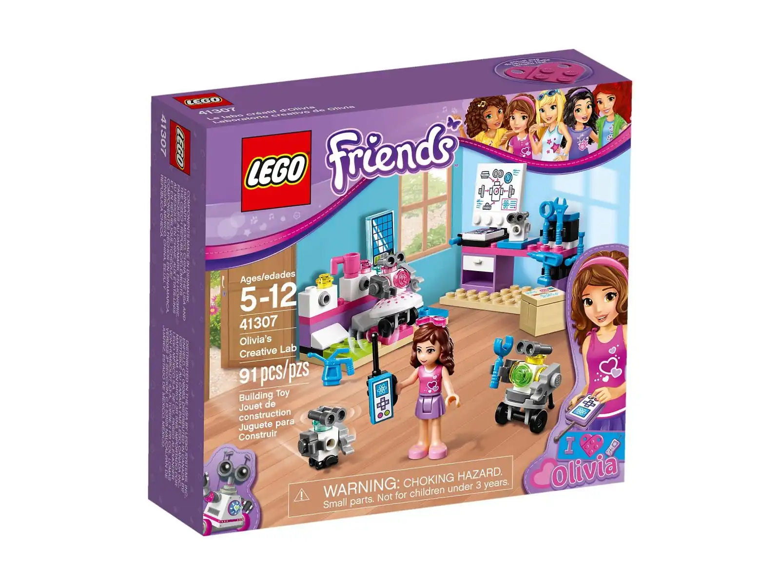 Zdjecie zestawu LEGO 41307 Friends Kreatywne laboratorium Olivii 1