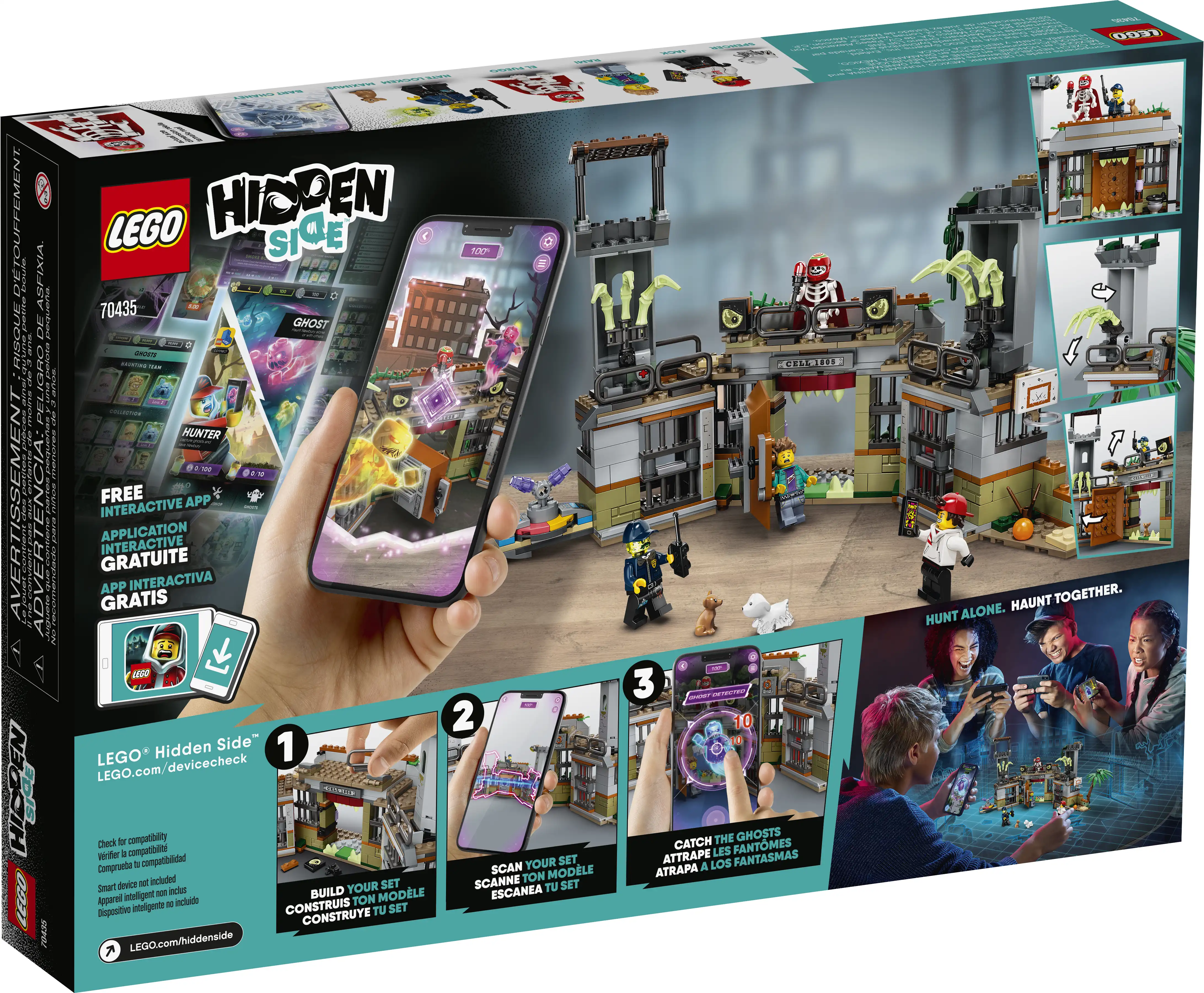 Zdjecie zestawu LEGO 70435 Hidden Side Opuszczone więzienie w Newbury 1