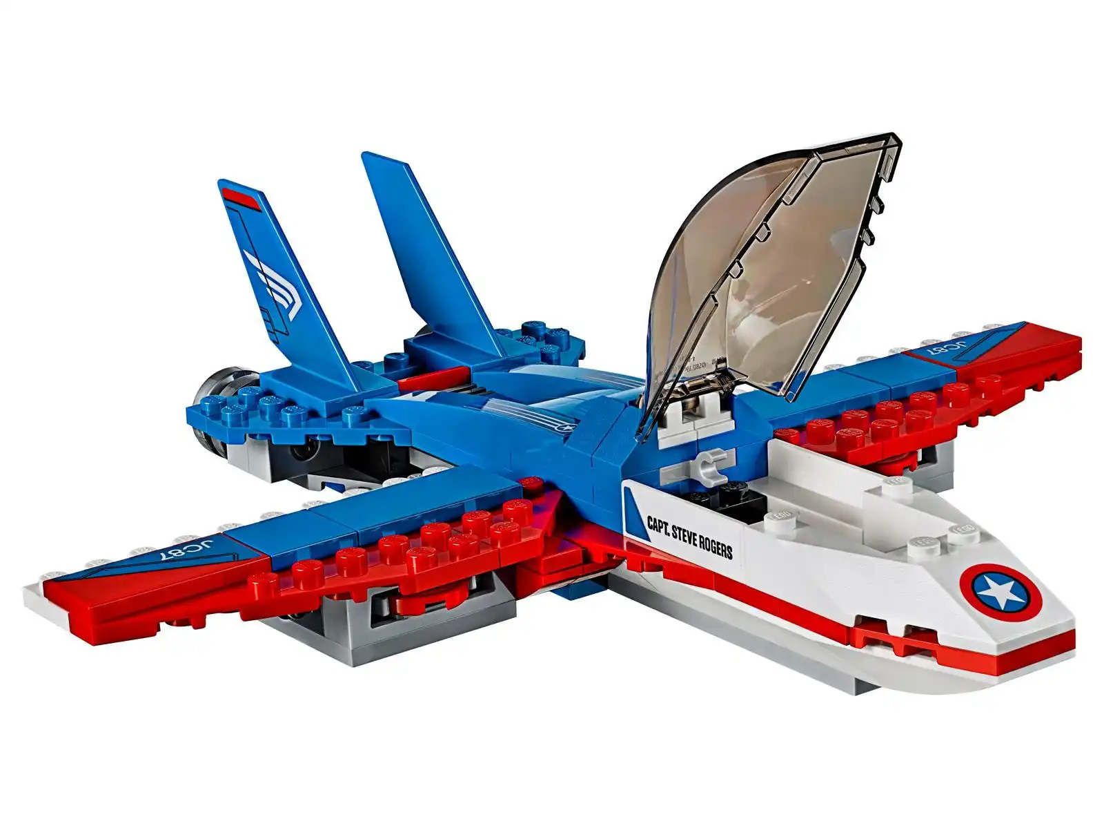 Zdjecie zestawu LEGO 76076 Marvel Odrzutowiec Kapitana Ameryki 3