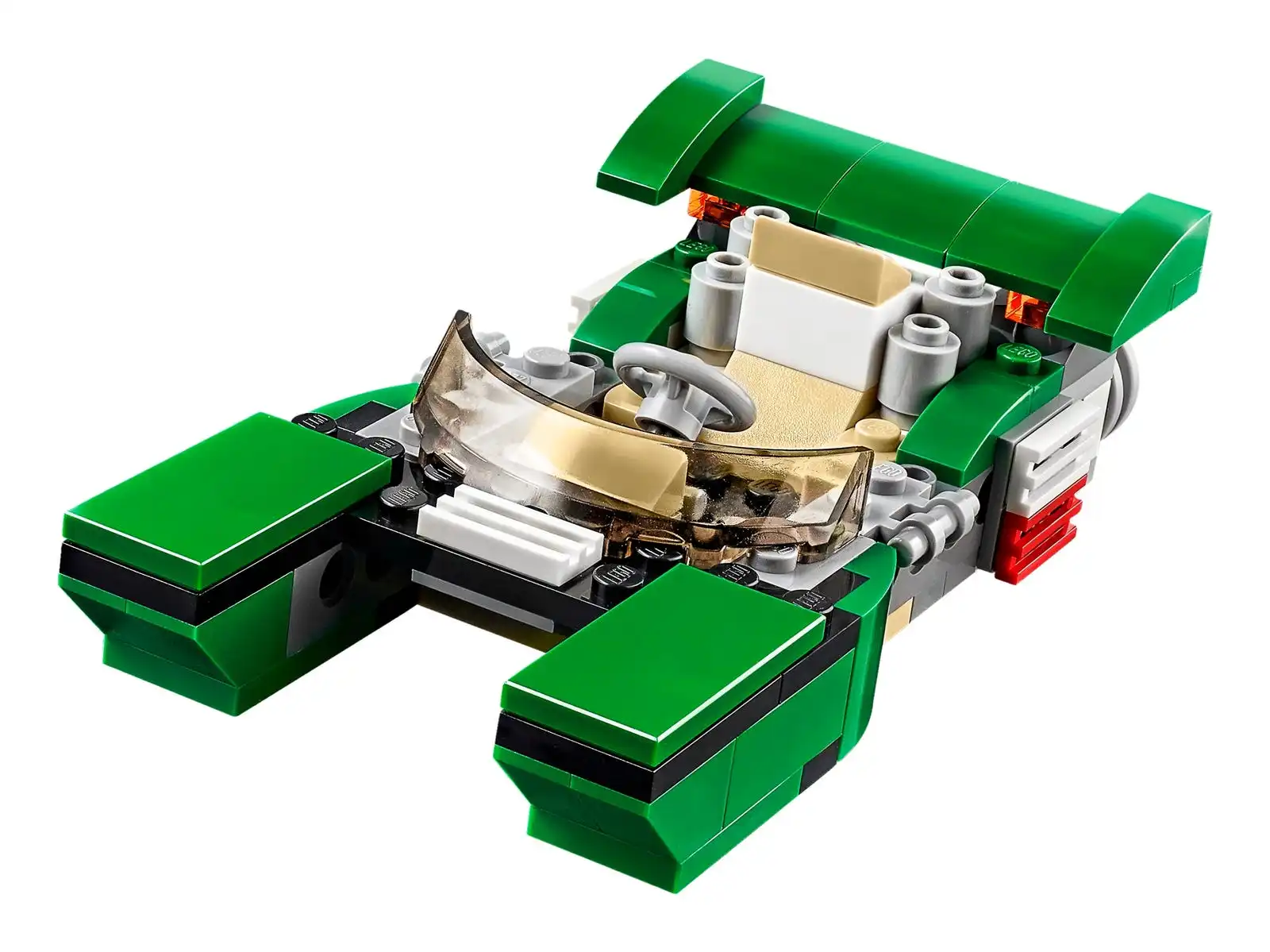 Zdjecie zestawu LEGO 31056 Creator 3 w 1 Zielony krążownik 4