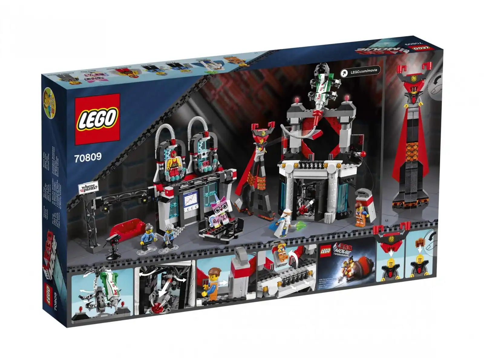 Zdjecie zestawu LEGO 70809 THE  MOVIE Kryjówka Lorda Businessa 4