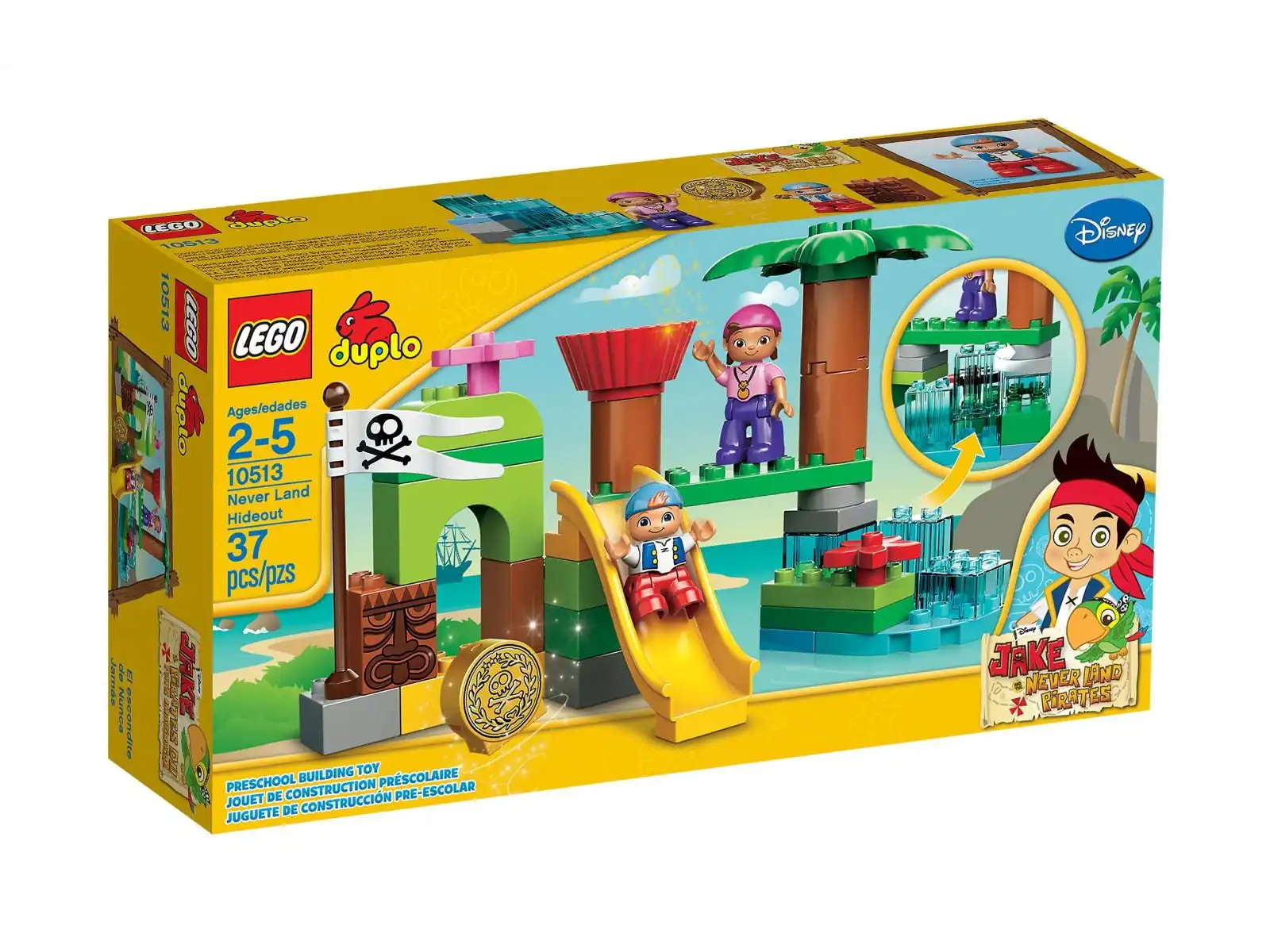 Zdjecie zestawu LEGO 10513 Duplo Kryjówka w Nibylandii 1