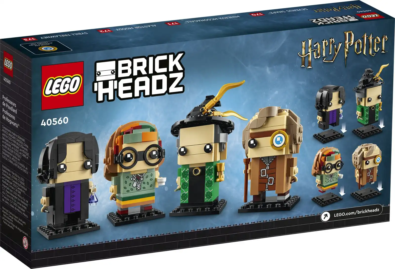 Zdjecie zestawu LEGO 40560 BrickHeadz Profesorowie Hogwartu™ 2