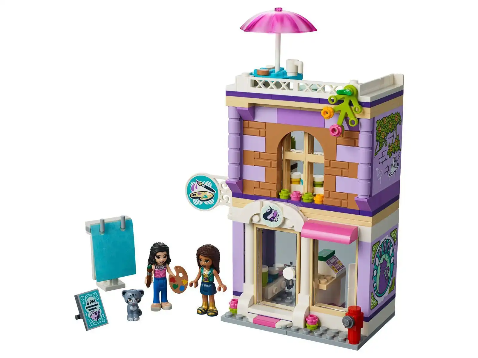 Zdjecie zestawu LEGO 41365 Friends Atelier Emmy 1