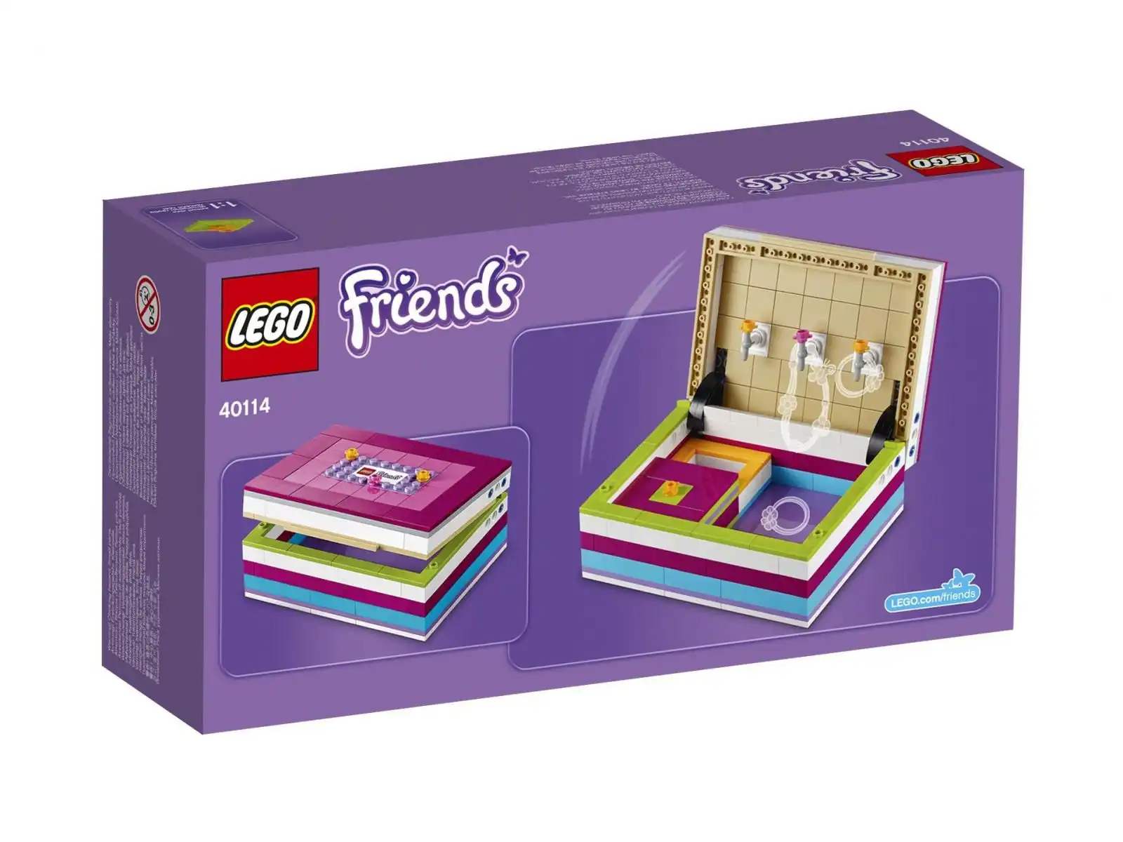 Zdjecie zestawu LEGO 40114 Akcesoria Pudełko na biżuterie 2