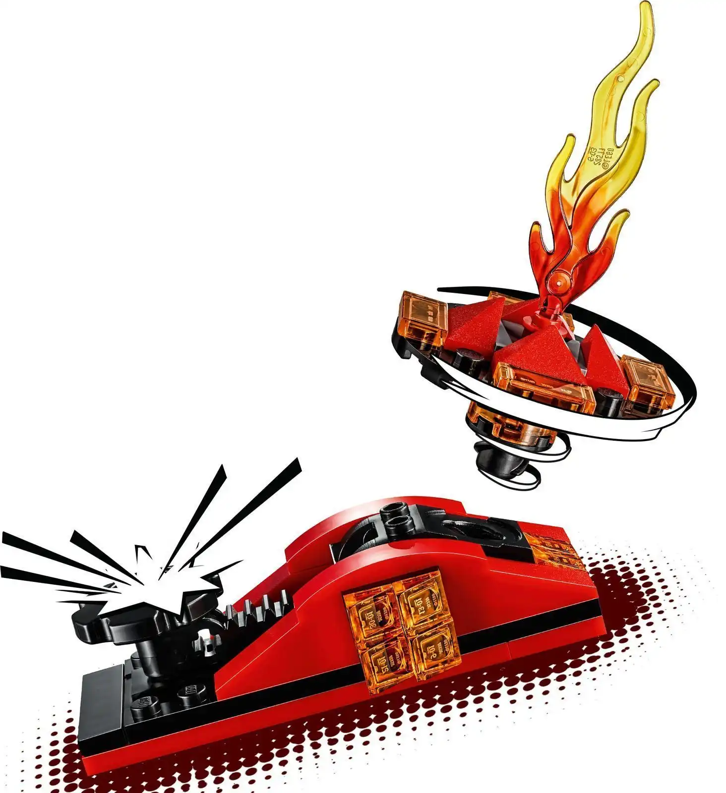 Zdjecie zestawu LEGO 70684 Ninjago Potęga Spinjitzu - Kai kontra samuraj 2