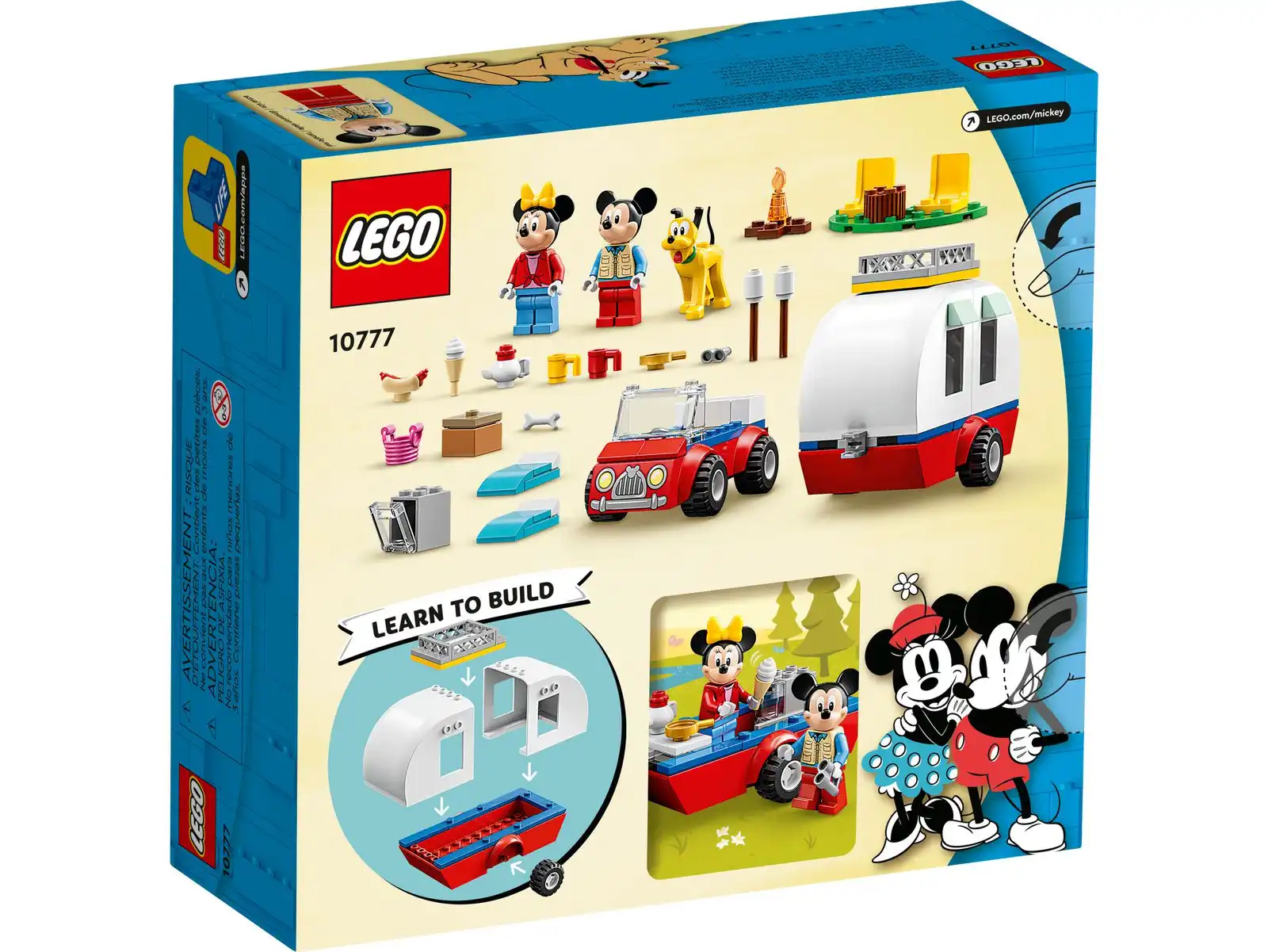 Zdjecie zestawu LEGO 10777 ǀ Disney Miki i przyjaciele Myszka Miki i Myszka Minnie na biwaku 2