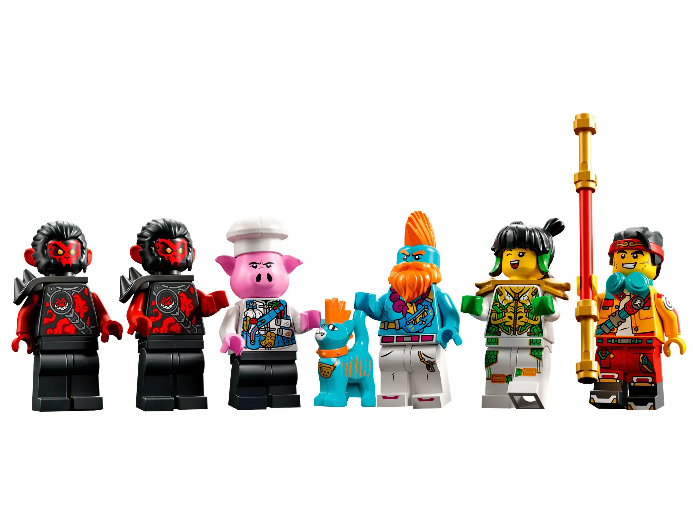 Zdjecie zestawu LEGO 80038 Monkie Kid Furgonetka ekipy Monkie Kida 1