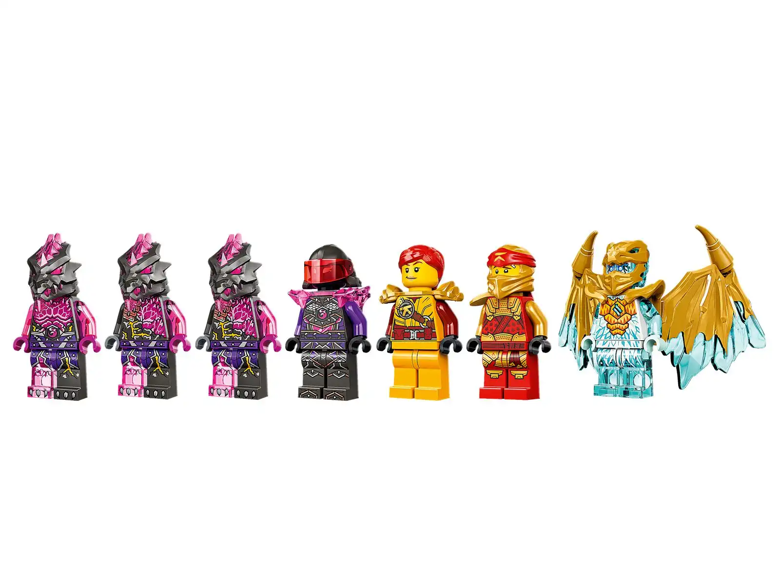Zdjecie zestawu LEGO 71773 Ninjago Złoty smoczy ścigacz Kaia 3