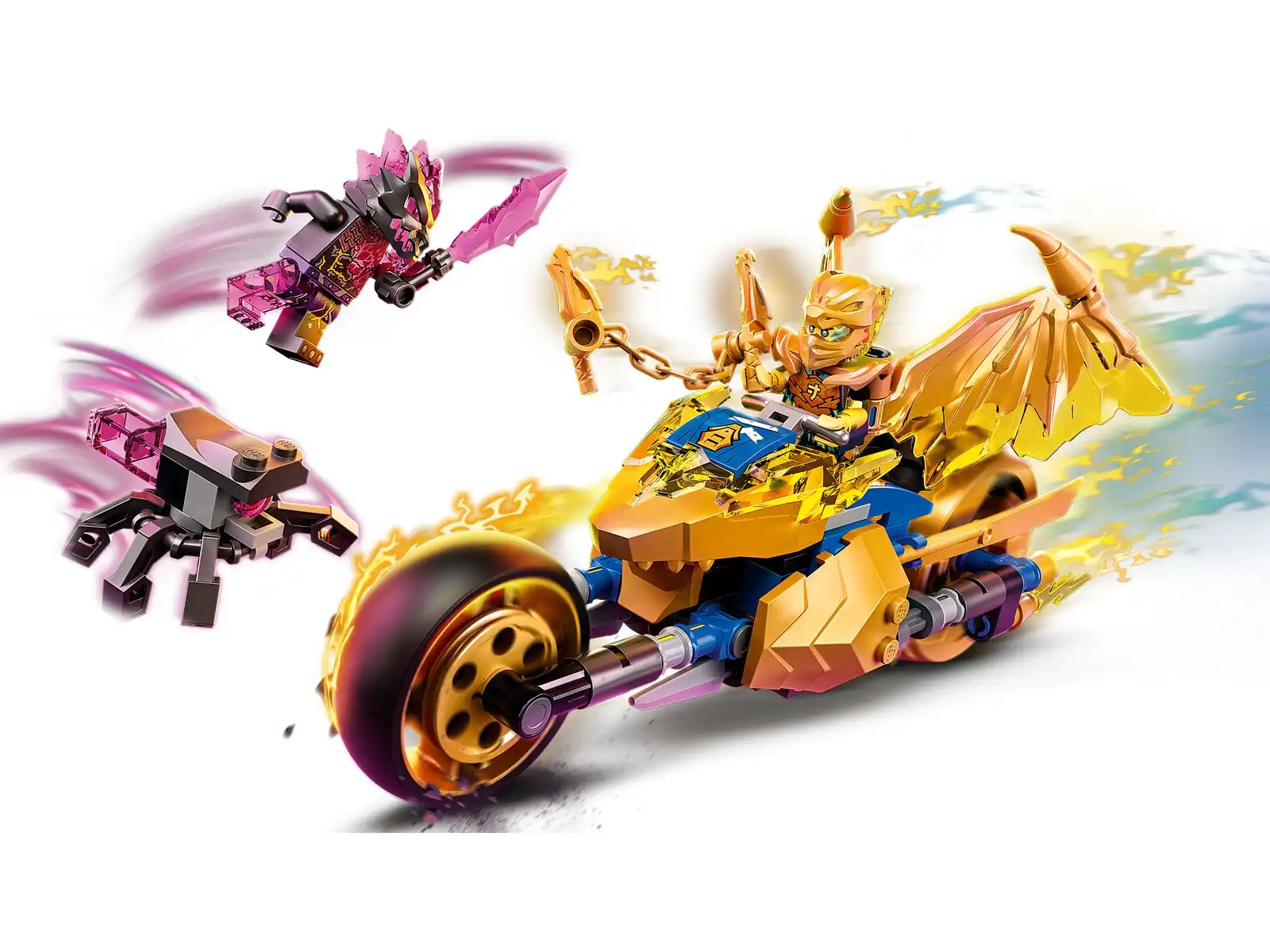 Zdjecie zestawu LEGO 71768 Ninjago Złoty smoczy motocykl Jaya 4