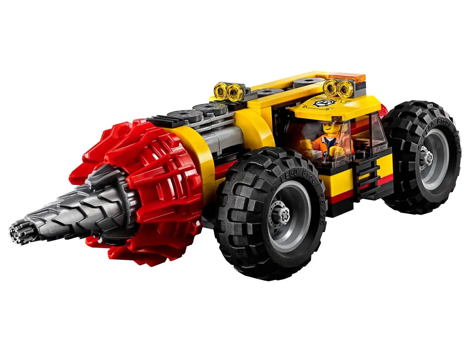 Zdjecie zestawu LEGO 60186 City Ciężkie wiertło górnicze 3