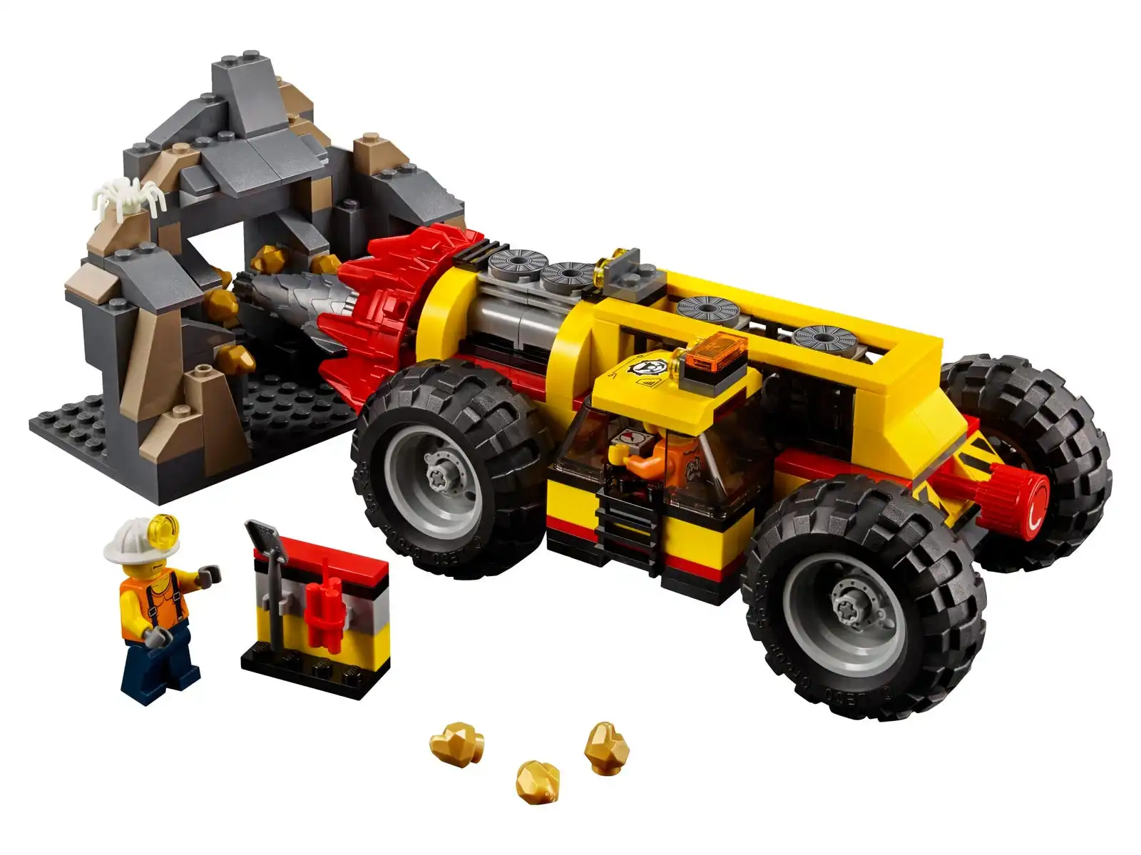 Zdjecie zestawu LEGO 60186 City Ciężkie wiertło górnicze 4