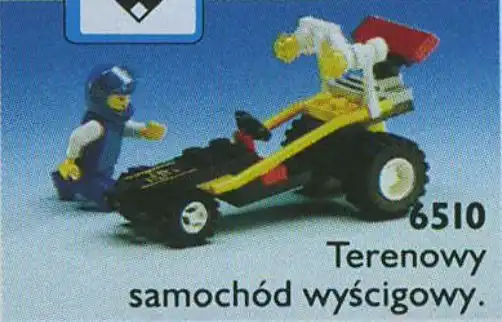 Zdjecie zestawu LEGO 6510 Town Terenowy samochód wyścigowy 1