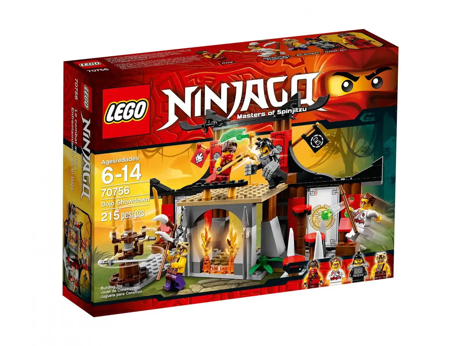 Zdjecie zestawu LEGO 70756 Ninjago Starcie w dojo 1