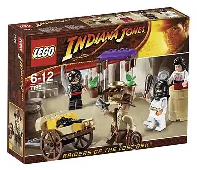 Zdjecie zestawu LEGO 7195 Indiana Jones Zasadzka w Kairze 1