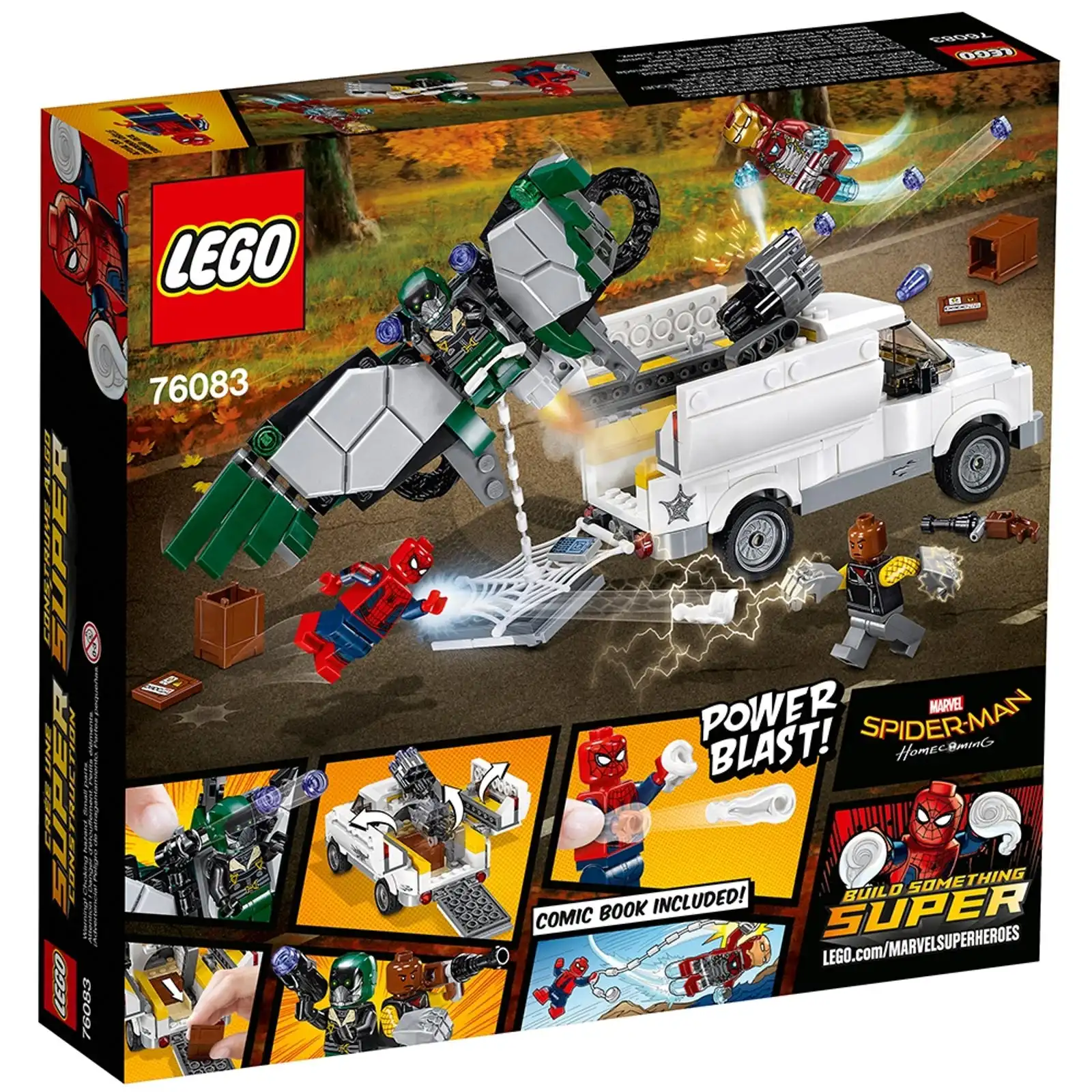 Zdjecie zestawu LEGO 76083 Marvel Uwaga na Sępa 3