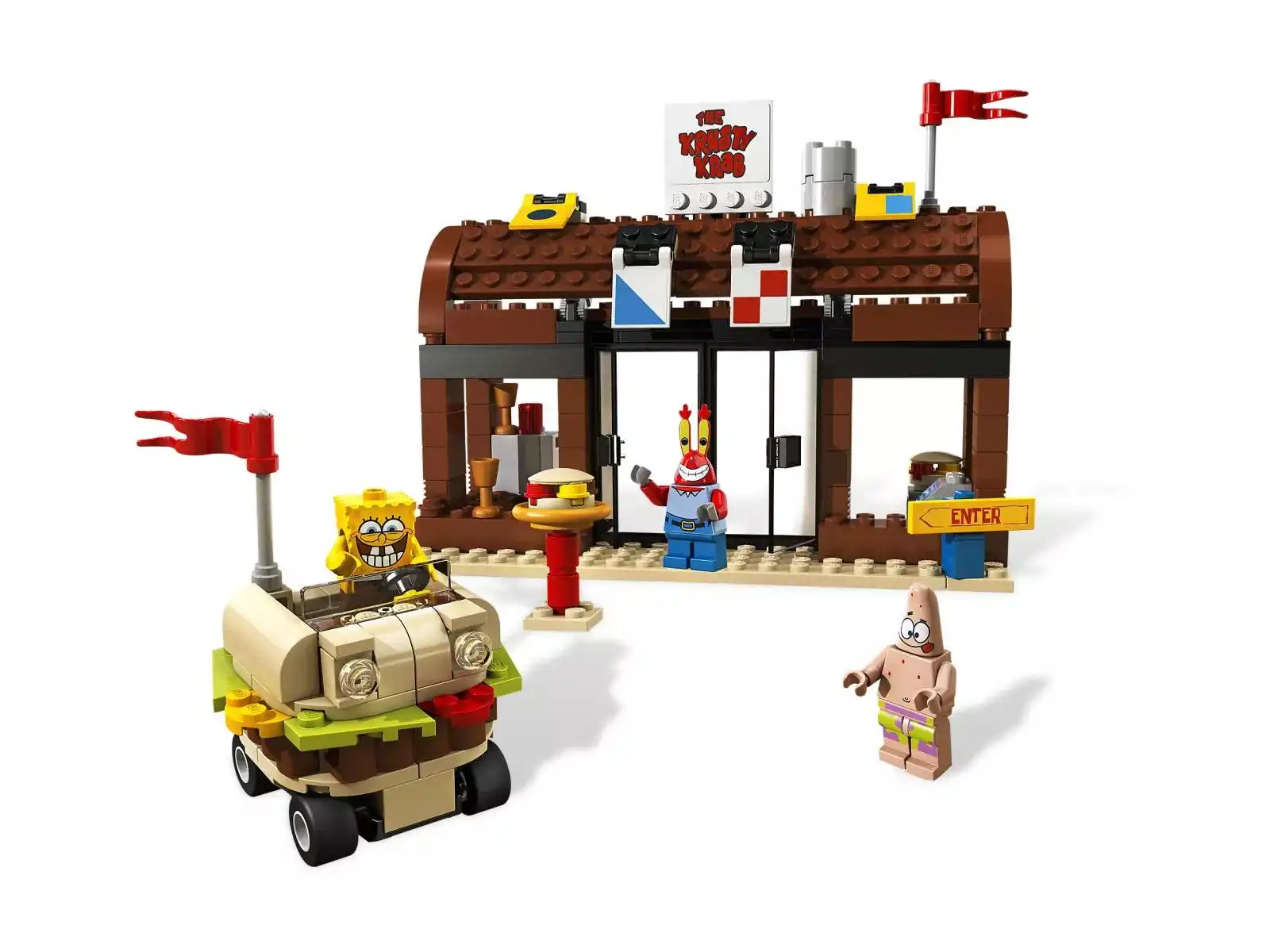 Zdjecie zestawu LEGO 3833 SpongeBob Przygody w barze Krusty Kraba 1