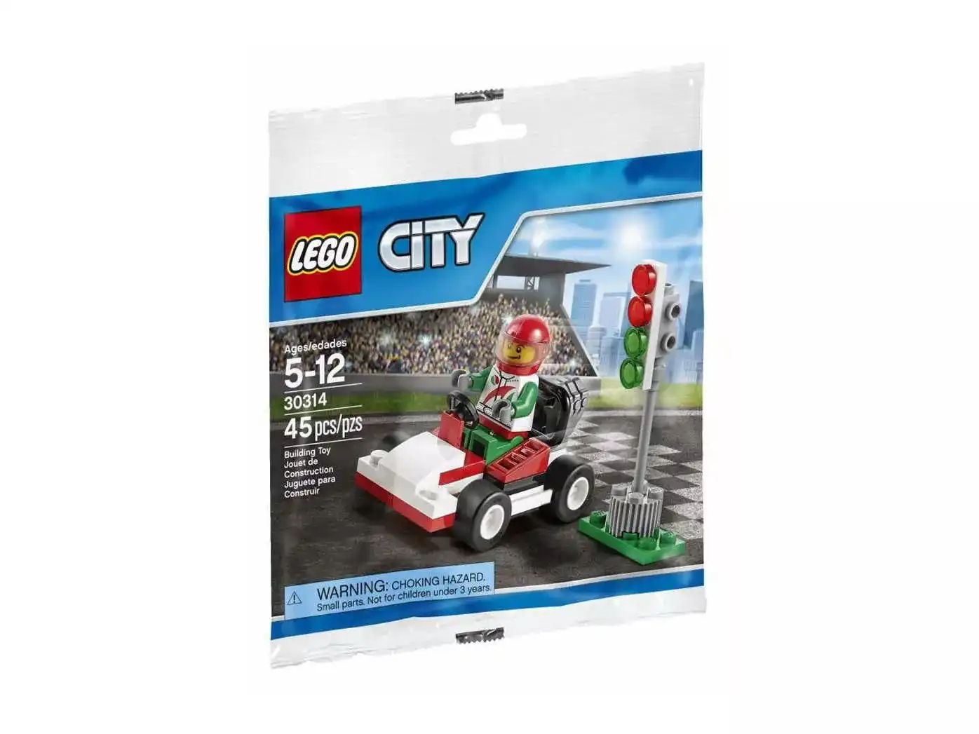 Zdjecie zestawu LEGO 30314 City Wyścigowy gokart 1