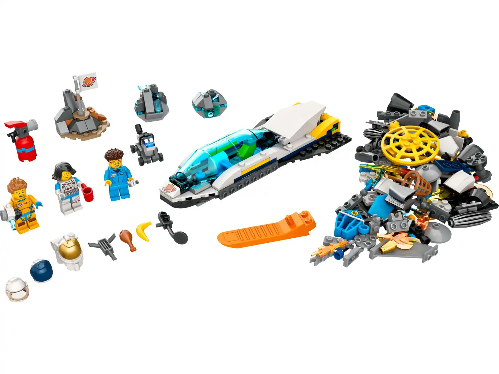 Zdjecie zestawu LEGO 60354 City Wyprawy badawcze statkiem marsjańskim 1