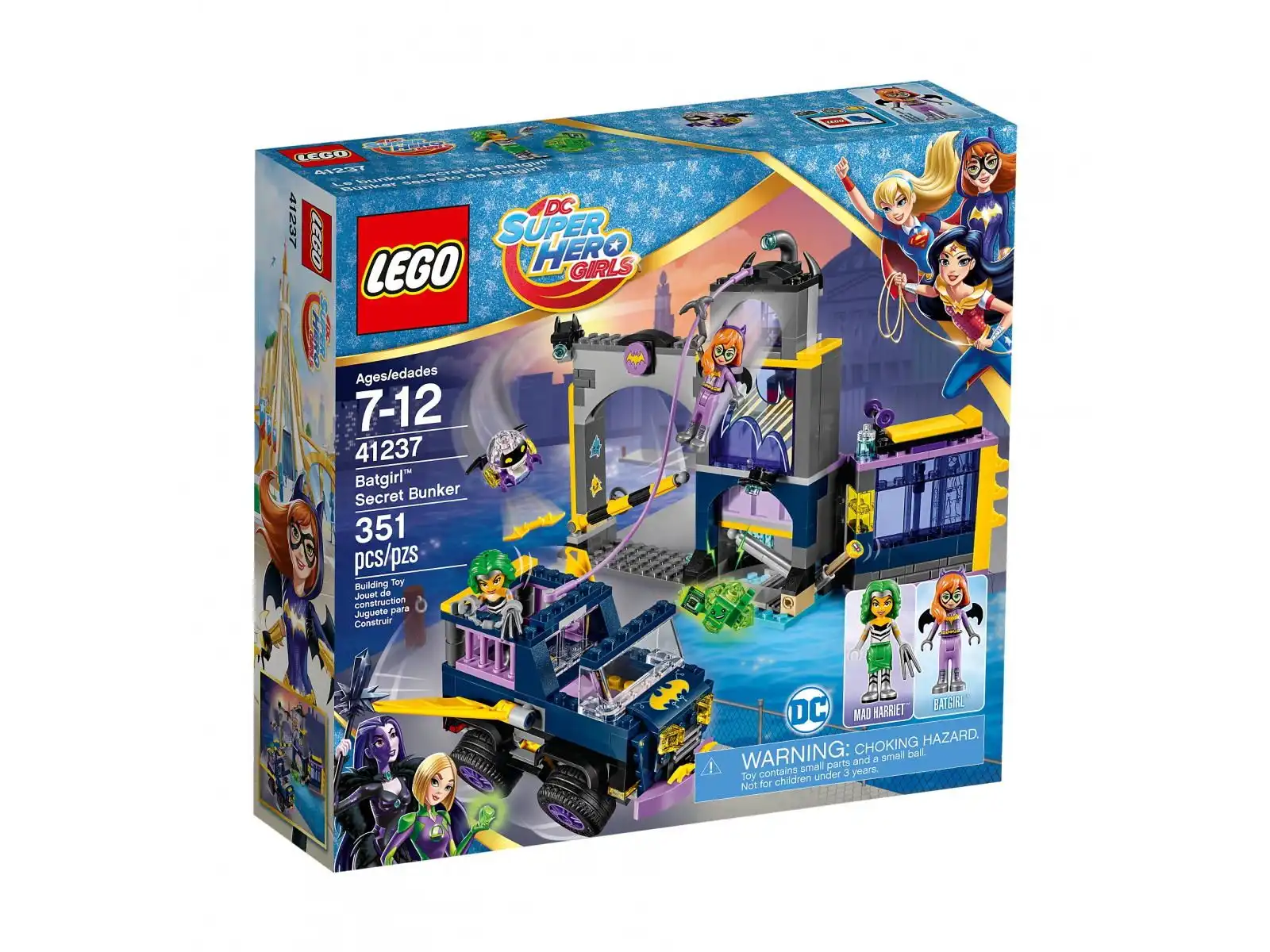 Zdjecie zestawu LEGO 41237 DC Super Hero Girls Tajny bunkier Batgirl 1