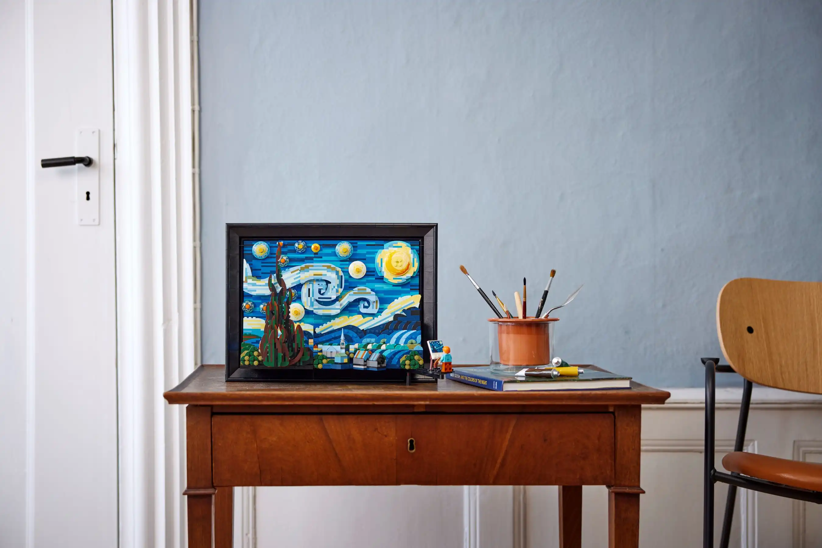 Zdjecie zestawu LEGO 21333 Ideas „Gwiaździsta noc” Vincenta van Gogha 1