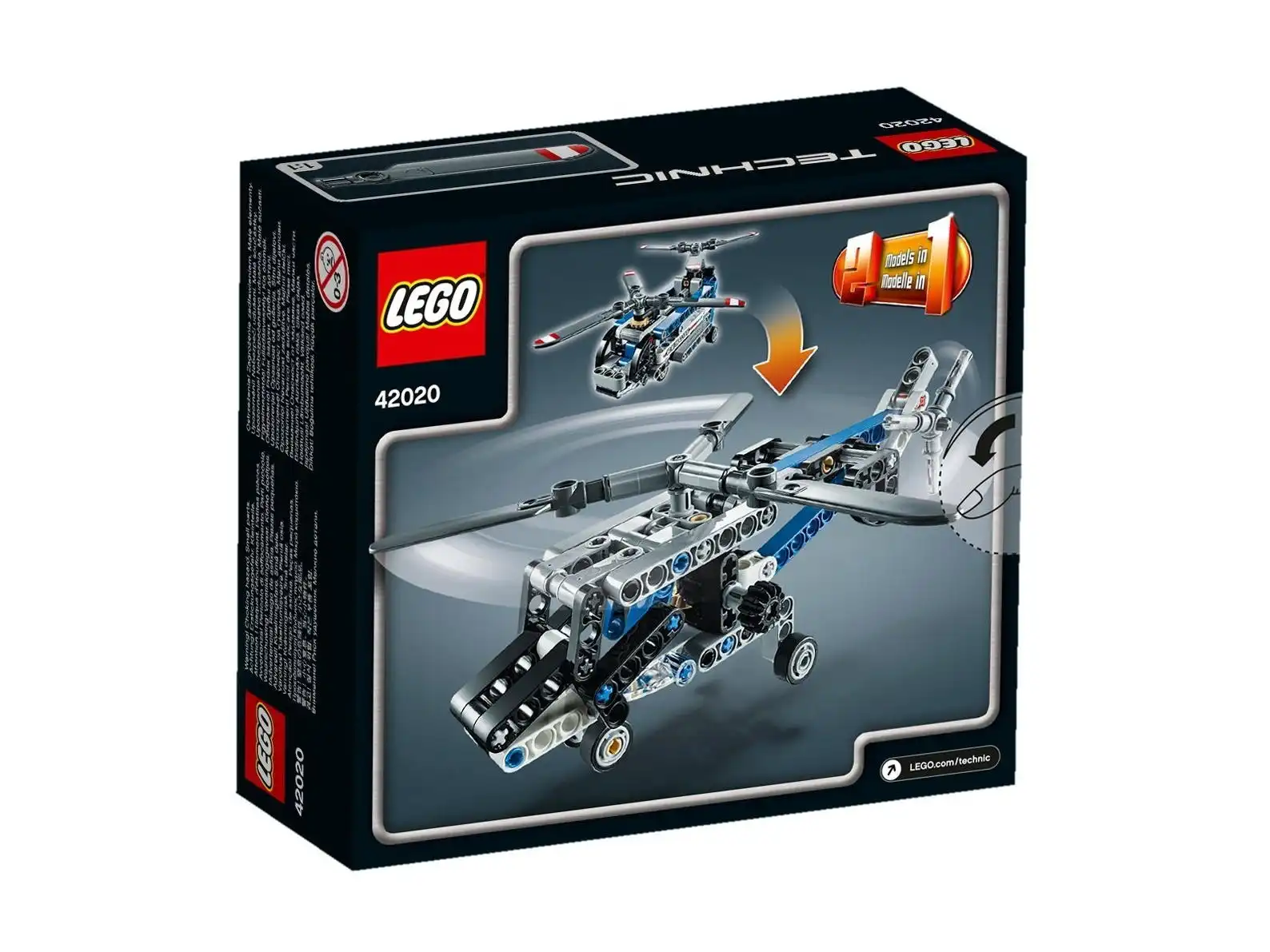 Zdjecie zestawu LEGO 42020 Technic Helikopter Dwuwirnikowy 2
