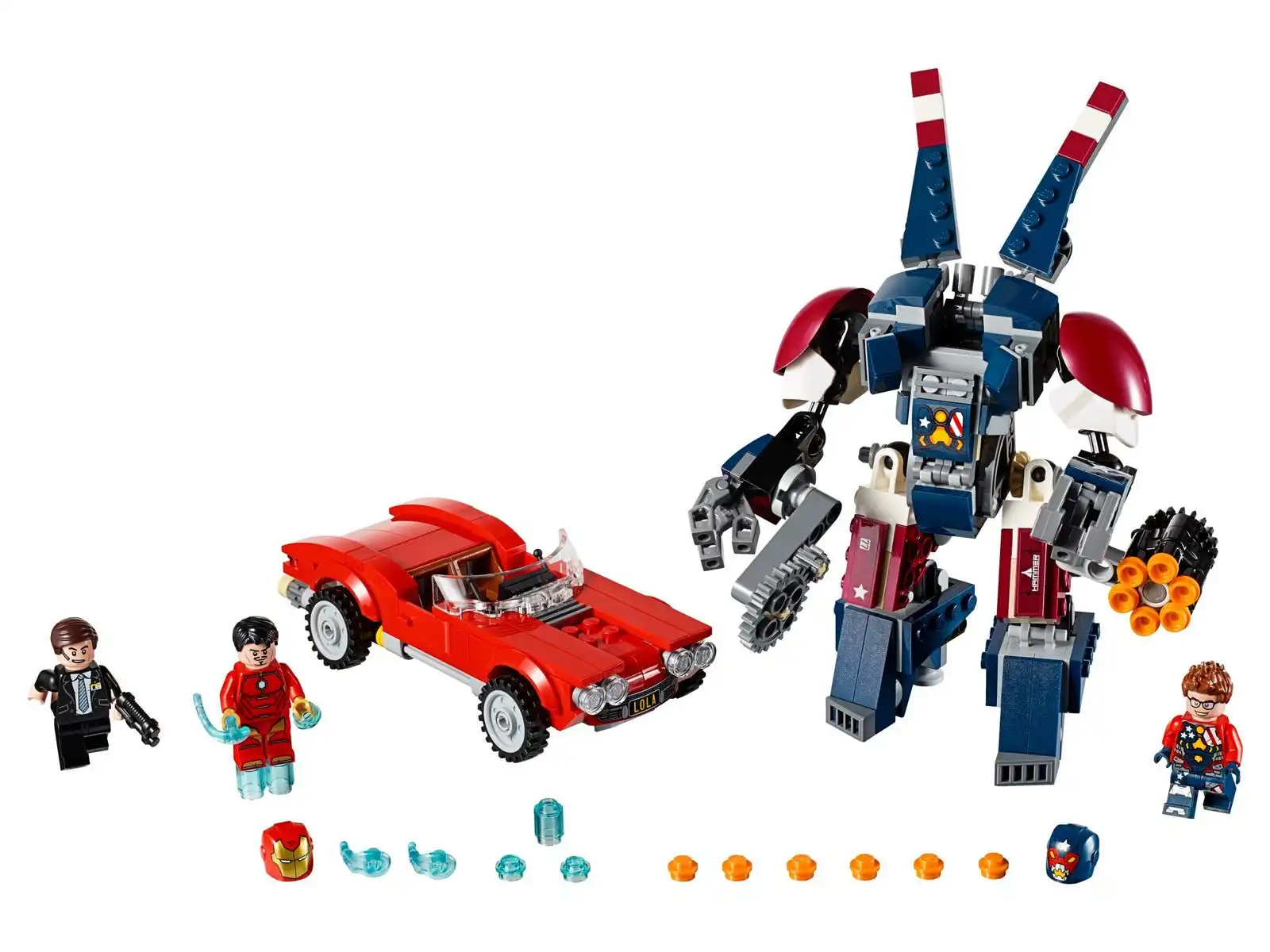 Zdjecie zestawu LEGO 76077 Marvel Iron Man: Detroit Steel atakuje 1