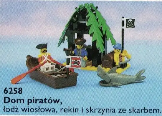 Zdjecie zestawu LEGO 6258 Pirates Dom piratów 1