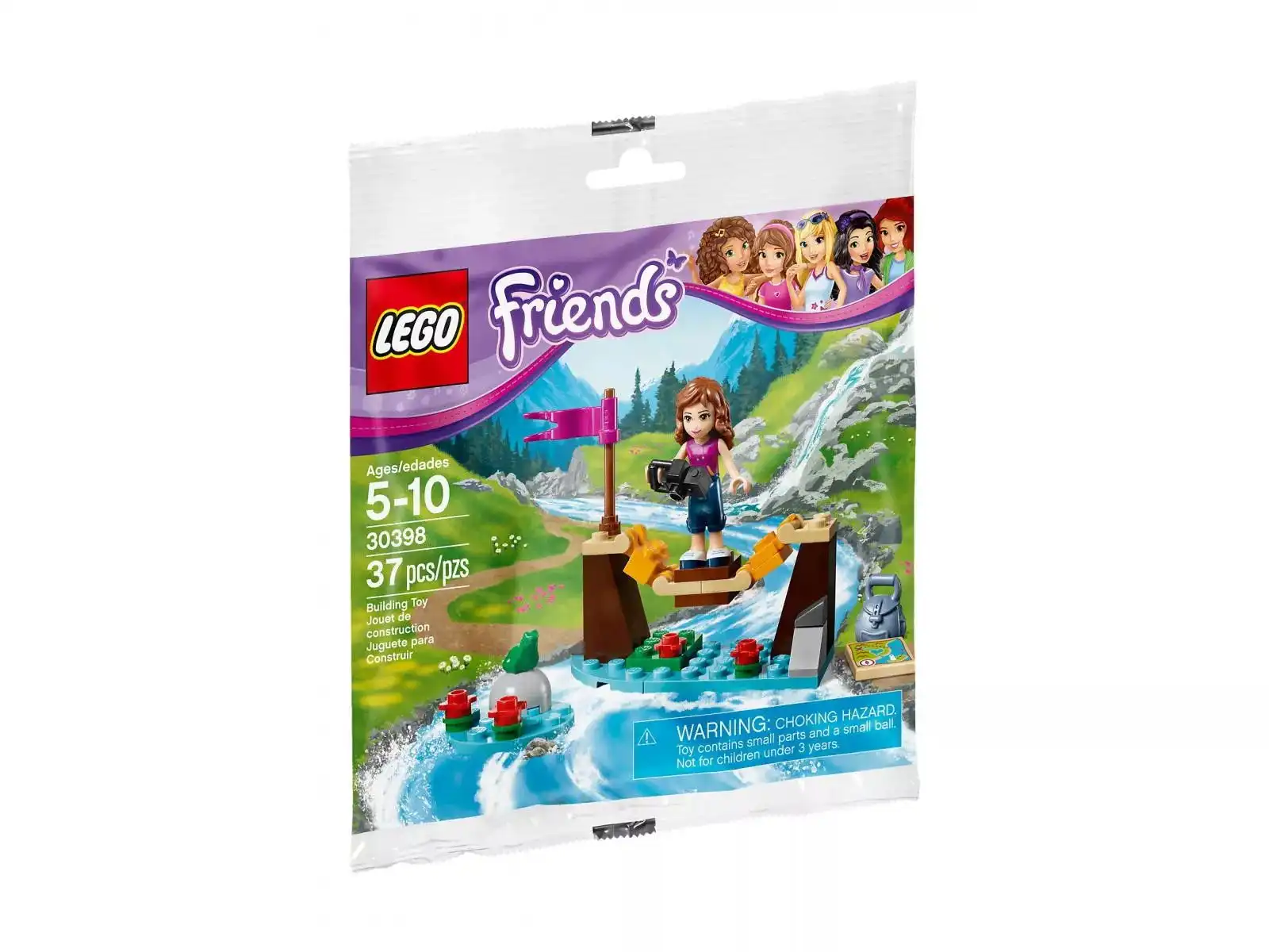 Zdjecie zestawu LEGO 30398 Friends Most na kempingu 1