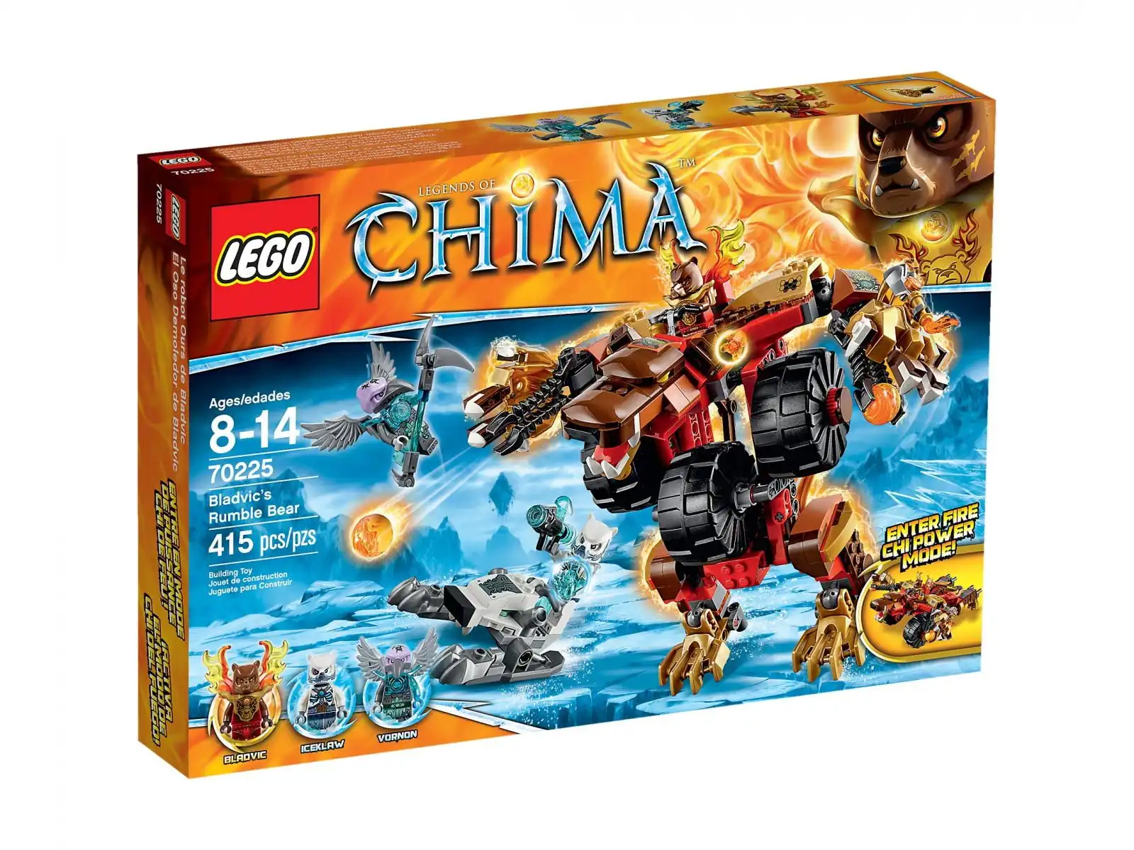 Zdjecie zestawu LEGO 70225 Legends of Chima Machina Bladvica 1