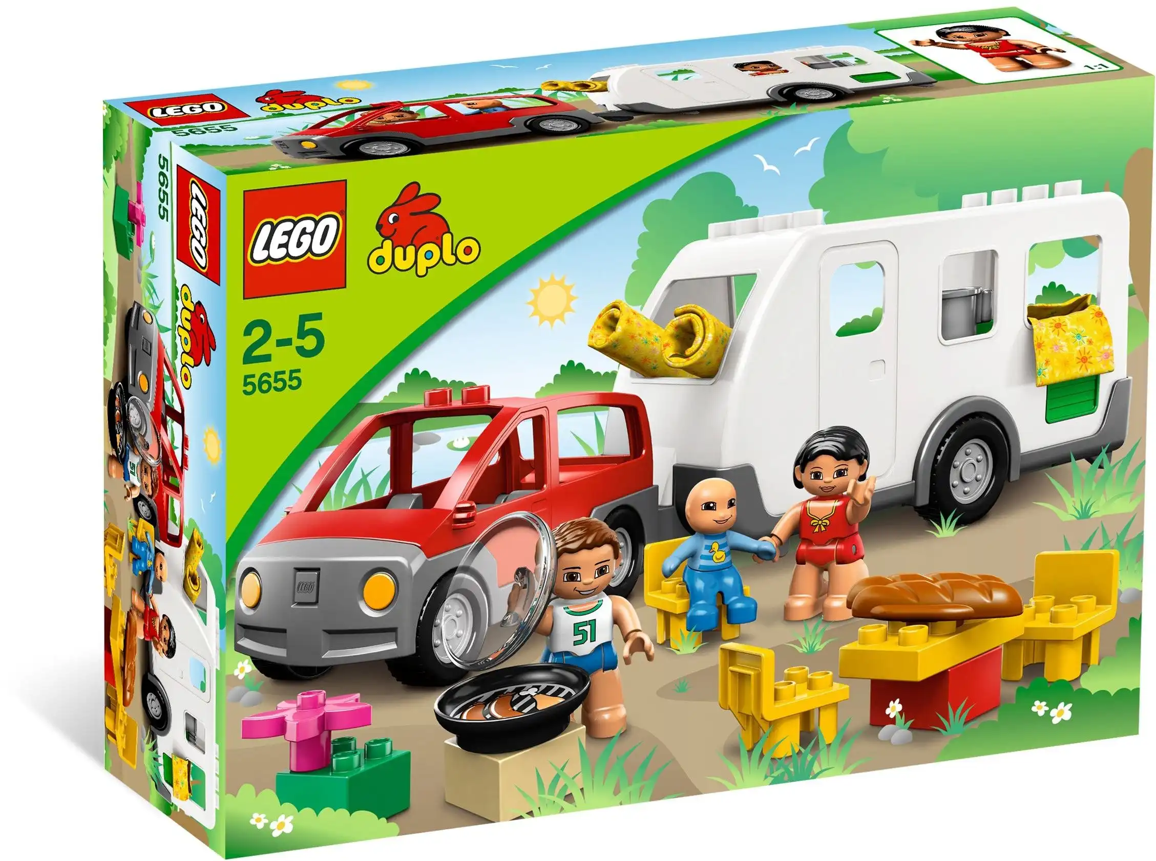 Zdjecie zestawu LEGO 5655 Duplo Przyczepa kempingowa 1