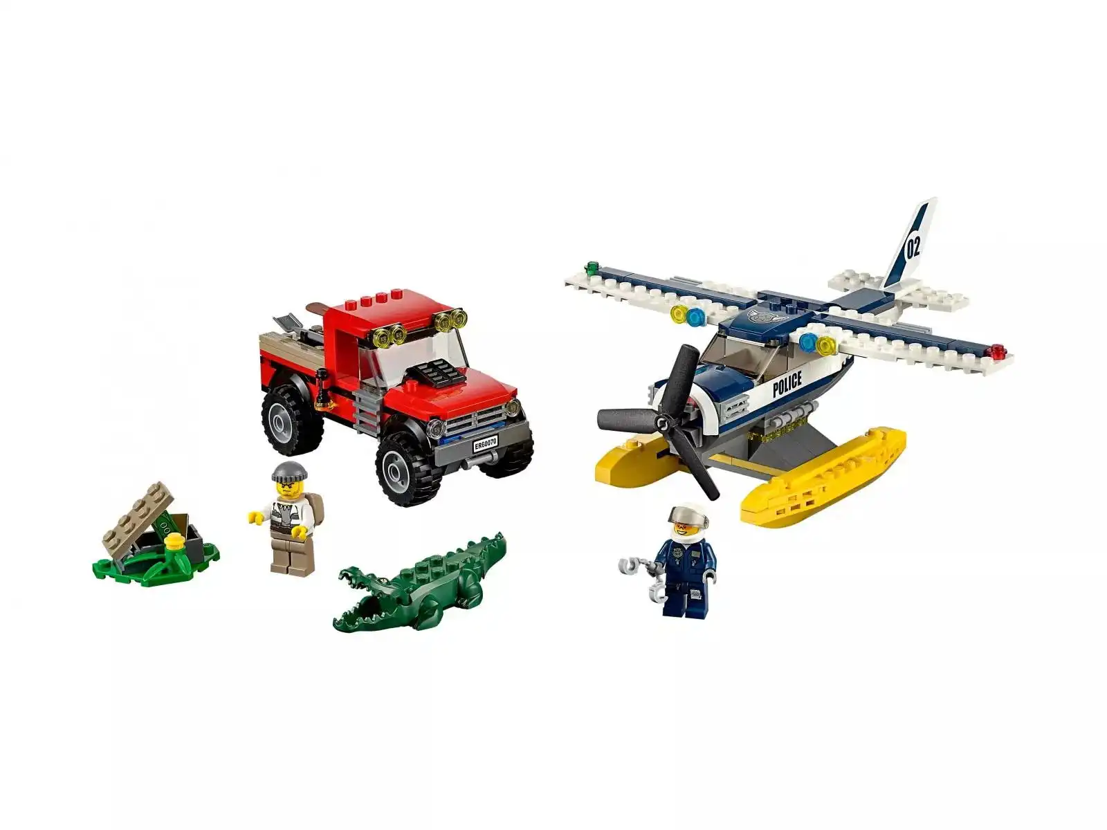 Zdjecie zestawu LEGO 60070 City Pościg hydroplanem 1