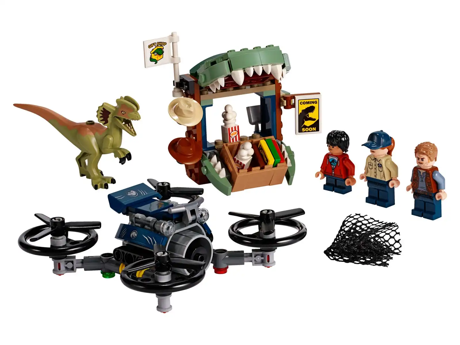 Zdjecie zestawu LEGO 75934 Jurassic World Dilofozaur na wolności 1