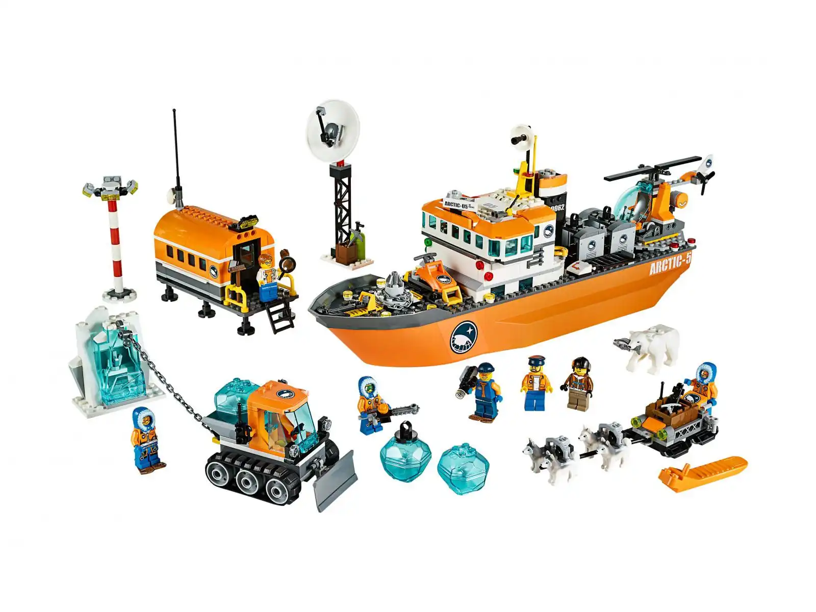 Zdjecie zestawu LEGO 60062 City Arktyczny Lodołamacz 3