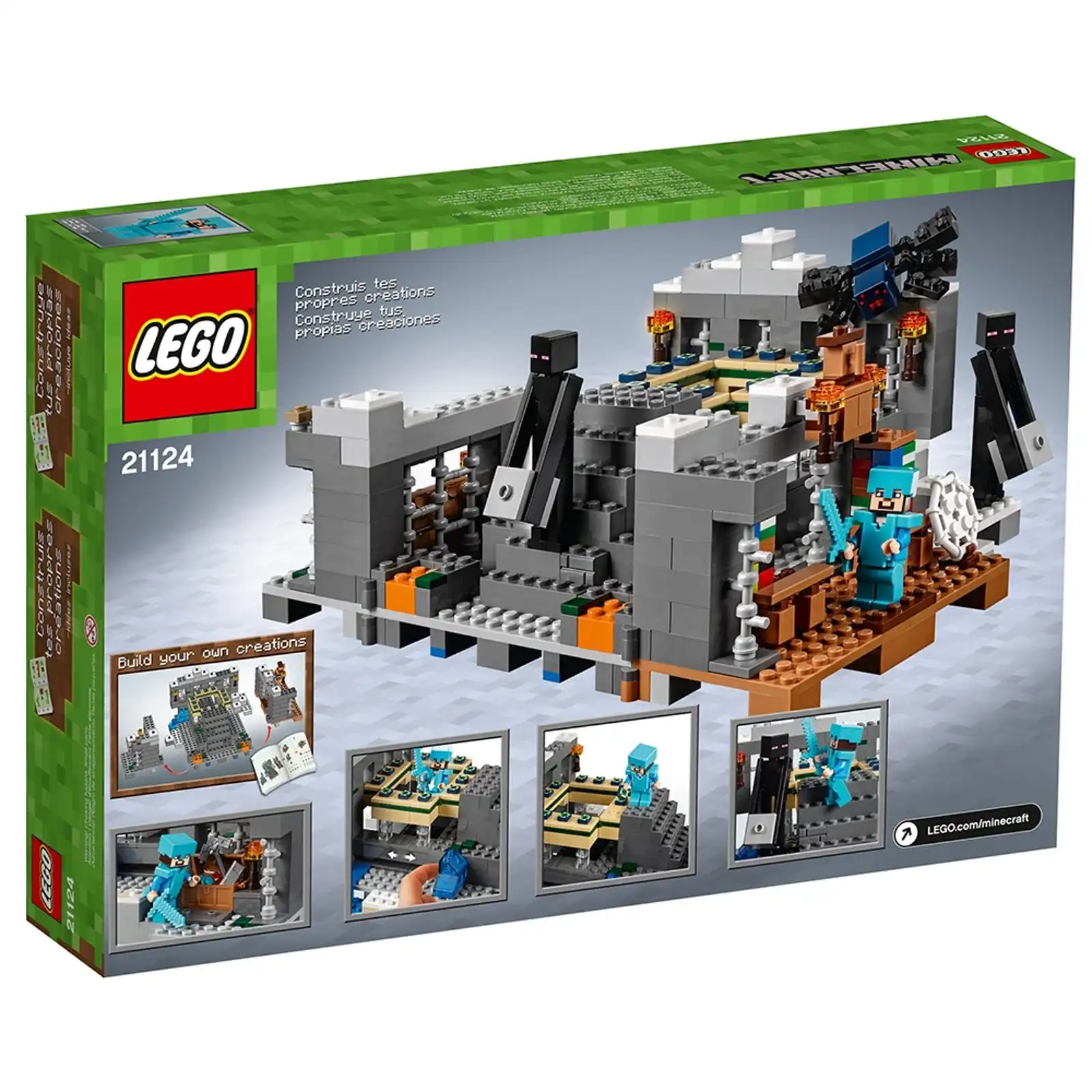 Zdjecie zestawu LEGO 21124 Minecraft Portal Kresu 2