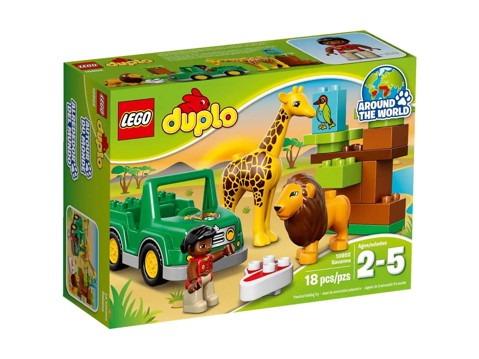Zdjecie zestawu LEGO 10802 Duplo Sawanna 1