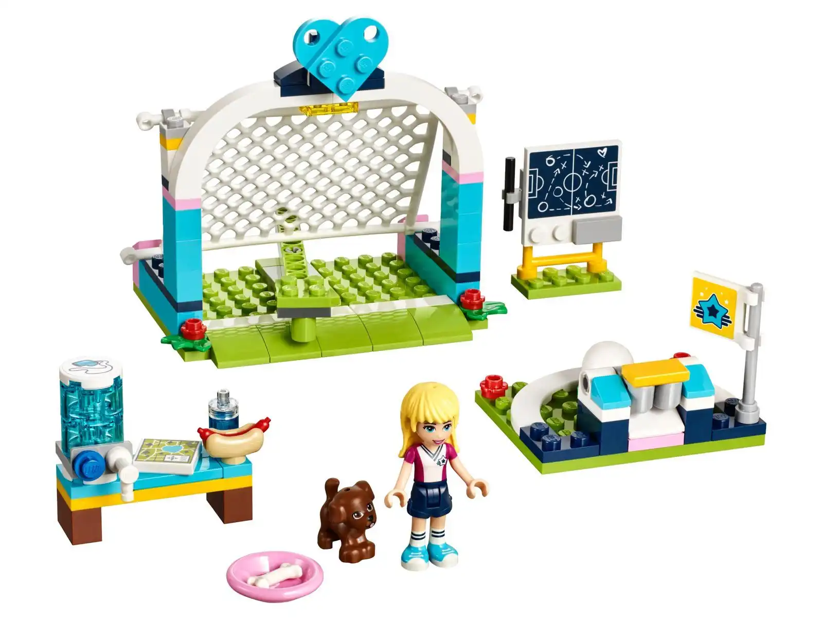 Zdjecie zestawu LEGO 41330 Friends Trening piłkarski Stephanie 1