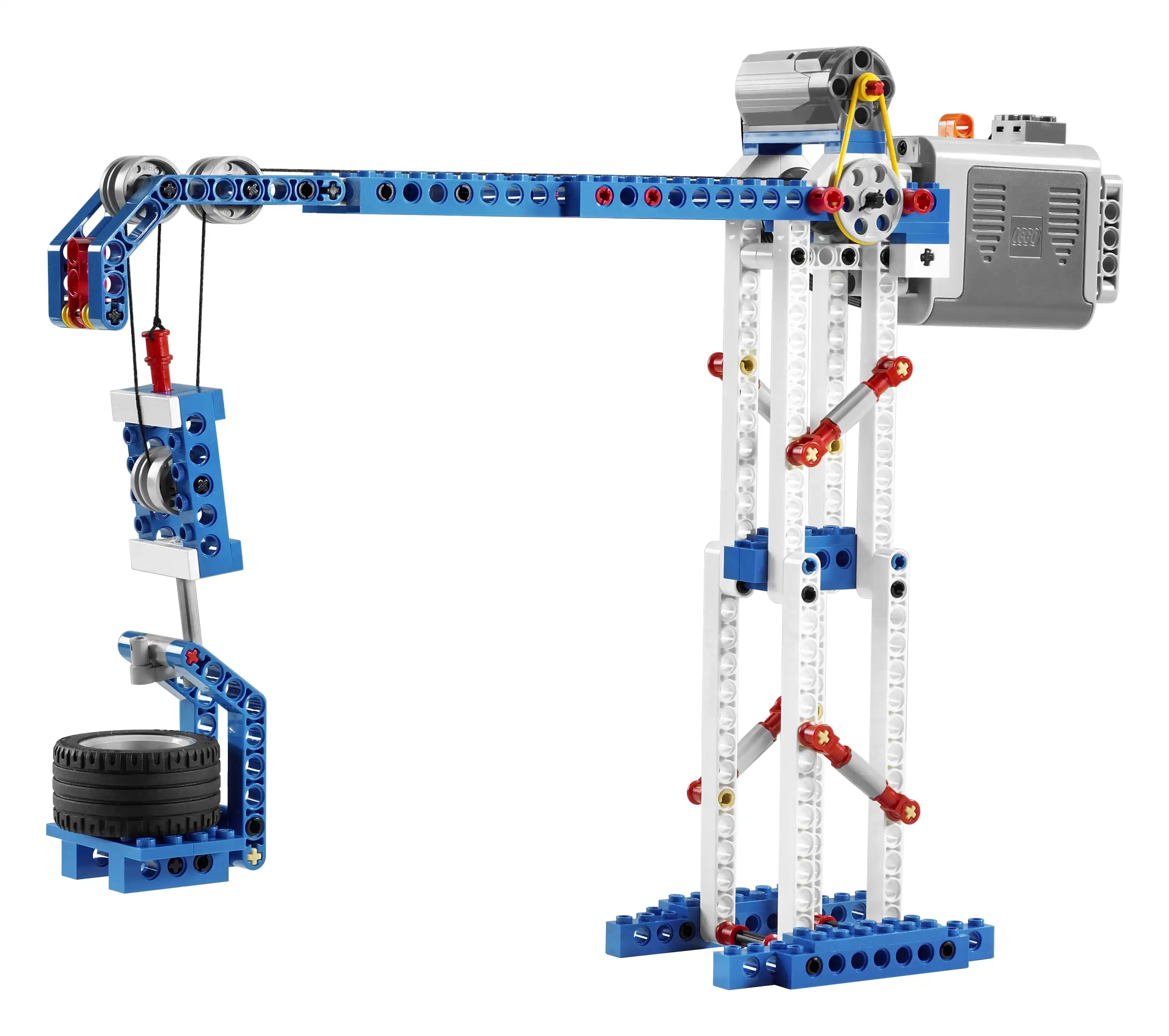 Zdjecie zestawu LEGO 9686 Education Zestaw prostych i zasilanych maszyn 2