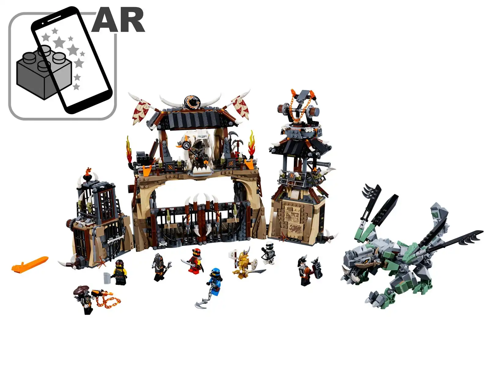 Zdjecie zestawu LEGO 70655 Ninjago Smocza jama 1