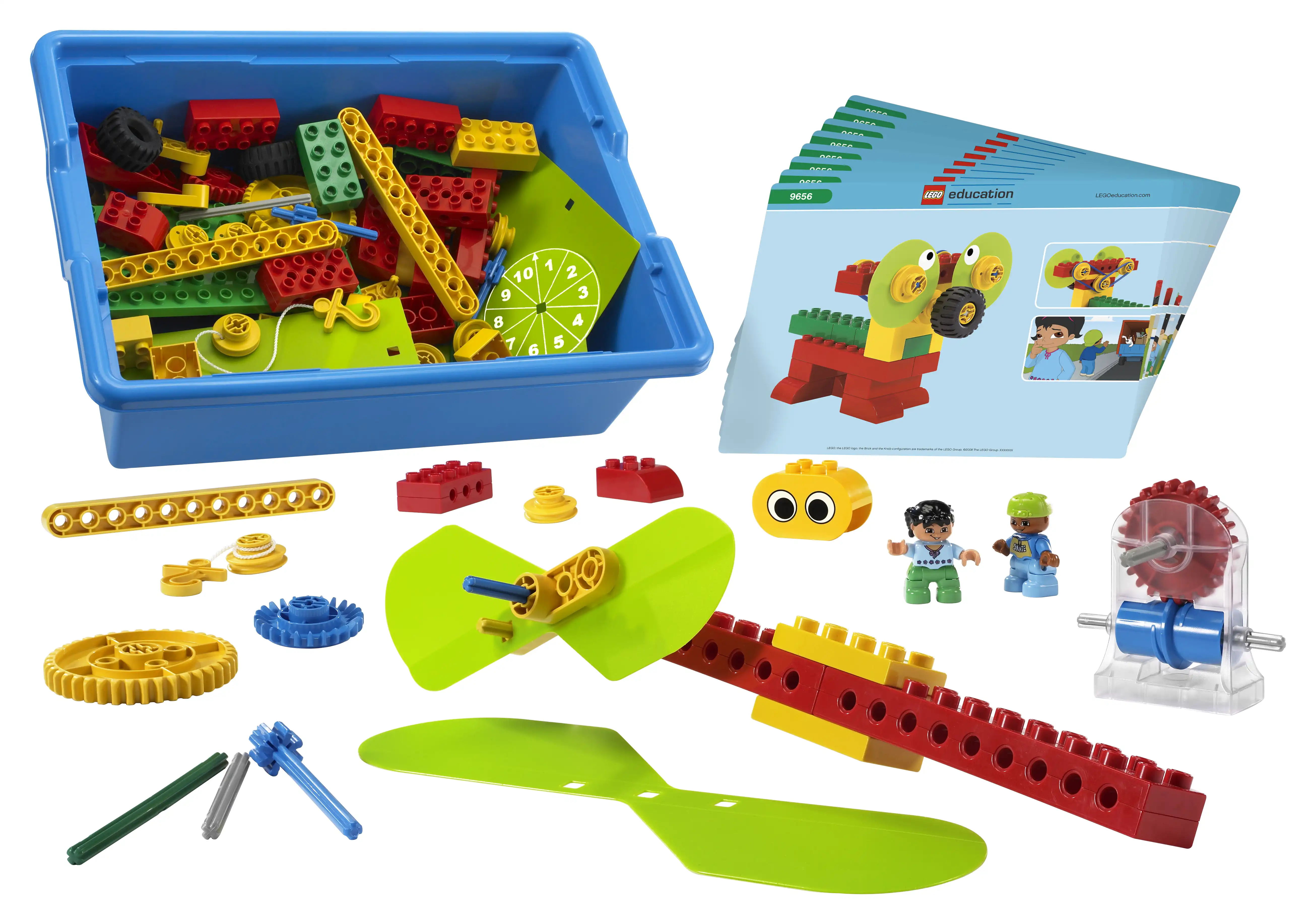 Zdjecie zestawu LEGO 9656 Education Zestaw prostych maszyn 3