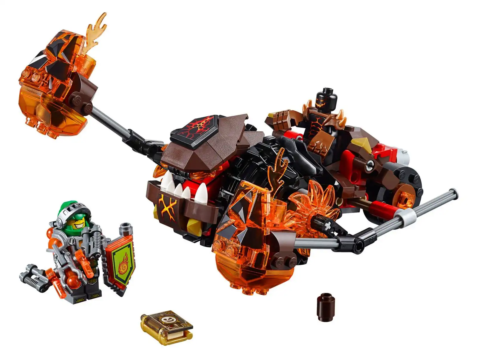 Zdjecie zestawu LEGO 70313 Nexo Knights Lawowy rozłupywacz Moltora 1