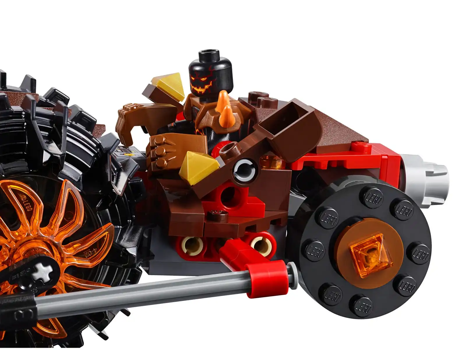 Zdjecie zestawu LEGO 70313 Nexo Knights Lawowy rozłupywacz Moltora 4