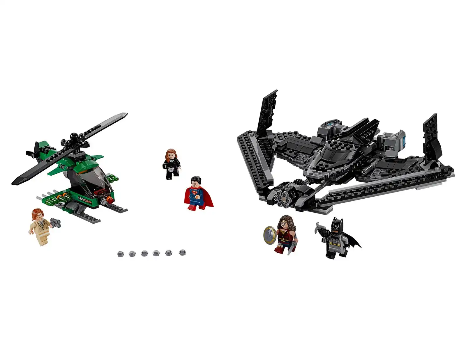 Zdjecie zestawu LEGO 76046 DC Comics Super Heroes Bitwa powietrzna 1